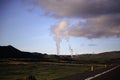 Geothermal plant Royalty Free Stock Photo