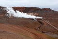 Geothermal plant Royalty Free Stock Photo