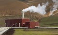 Geothermal Power Energy Station in Iceland