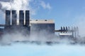 Geothermal Power Plant Royalty Free Stock Photo