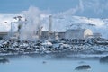 Geothermal power plant of Grindavik, Iceland Royalty Free Stock Photo