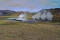 This Geothermal Power Plant is in Hellisheidi close to the outdoor area Hengill.