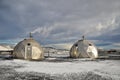 Geothermal power plant, Iceland Royalty Free Stock Photo