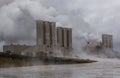 Geothermal power plant, Iceland.