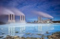 Geothermal Power Plant Royalty Free Stock Photo