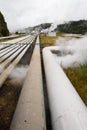 Geothermal power station alternative energy Royalty Free Stock Photo