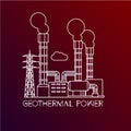 Geothermal power station