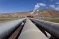 Geothermal Power Station in Iceland Royalty Free Stock Photo