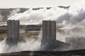Geothermal Power Station in Iceland Royalty Free Stock Photo
