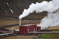 Geothermal Power Station in Iceland