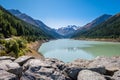 Gepatsch Reservoir in the Kauner valley at noon Tyrol, Austria