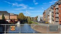 Geraardsbergen town centre, pavement quay and pavement