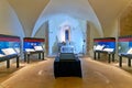 Gerace Calabria Italy. The crypt of the Norman Cathedral