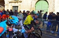 Geraint Thomas Chats With Other Competitors Royalty Free Stock Photo