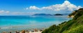 Gerakas beach on Zakynthos island, Greece. Royalty Free Stock Photo