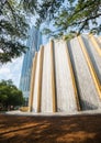 Gerald D. Hines Waterwall Park Royalty Free Stock Photo