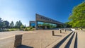 The Gerald R. Ford Presidential Museum is the presidential museum and burial place of Gerald Ford, the 38th president of the Royalty Free Stock Photo