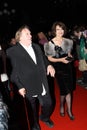 Gerard Depardieu and Fanny Ardant Royalty Free Stock Photo