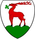 Gerb goroda Yelenya-Gura. Pol`sha 31/5000 Coat of arms of the city of Jelenia Gora. Poland