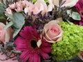 Gerbera fresh bouquet