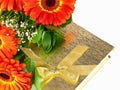 Gerberas with giftbox