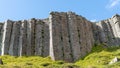 Gerduberg basalt columns on the Snaefellsnes Peninsula, Iceland