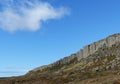 Basalt cliffs at Gerduberg, Iceland