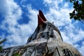 Gereja Ayam, the Abandoned Chicken Church which looks like a giant chicken, Indonesia, Magelang, Central Java.