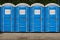 Gereric signage - Row of Portable Toilets