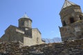 Gergeti Holy Trinity Church, Kazbegi, Georgia Royalty Free Stock Photo