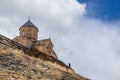 Gergeti Holy Trinity Church, Kazbegi, Georgia Royalty Free Stock Photo