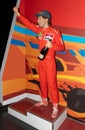 Gerhard Berger wax figure Royalty Free Stock Photo