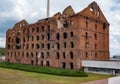 The Gerhardt Mill ruins in Volgograd, Russia