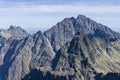 Gerlach the highest peak of the Tatra Mountains. Slovakia Royalty Free Stock Photo
