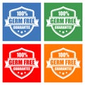 Germ free guarantee icon