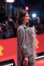 German actress Iris Berben at Berlinale 2018 Royalty Free Stock Photo