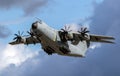 German Air Force Airbus A400M transport aircraft Royalty Free Stock Photo