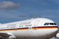 German Air Force, Luftwaffe, Airbus A340 VIP airliner jet plane Royalty Free Stock Photo