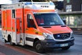 German Ambulance Royalty Free Stock Photo