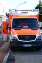 German Ambulance Royalty Free Stock Photo