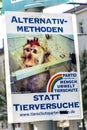 German Animal Protection Party political poster