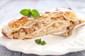 German Apfelstrudel Royalty Free Stock Photo