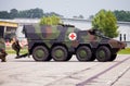 German armoured ambulance vehicle, Boxer Royalty Free Stock Photo