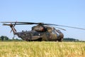 German army Sikorsky CH-53 Stallion transport helicopter Royalty Free Stock Photo