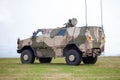 German ATF Dingo, from Bundeswehr, drives on a road at Day of the Bundeswehr. The ATF Dingo