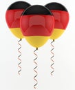 German balloons - flag Royalty Free Stock Photo