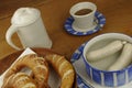 Bavarian Food style with beer mug