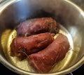 German Beef Roulade Royalty Free Stock Photo