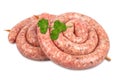 German bratwurst sausage Royalty Free Stock Photo
