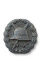 German breastplate (badge) for wounding at the WWI Royalty Free Stock Photo